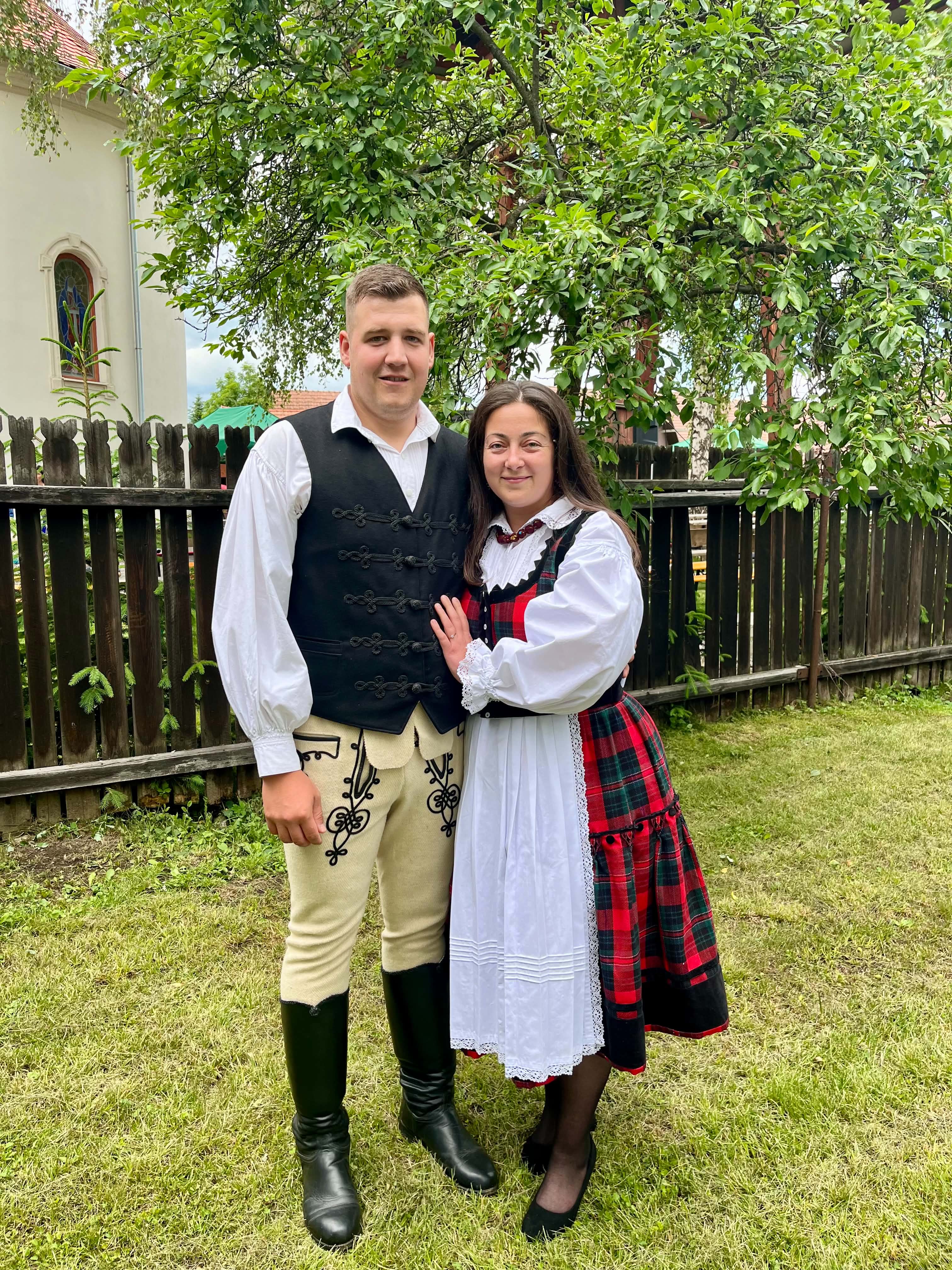 The newlyweds